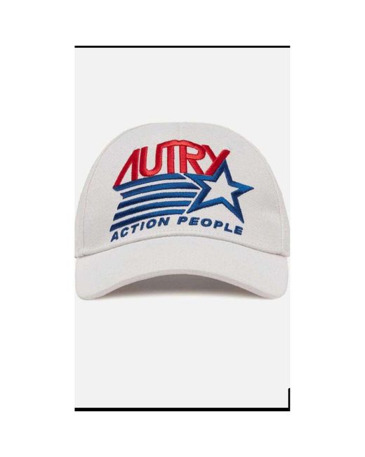 Chapeau Autry pour homme en coloris White
