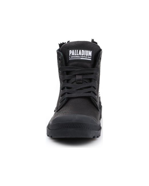 Zwarte PALLADIUM Hoge sneaker W PAMPA HI TWILL | Omoda