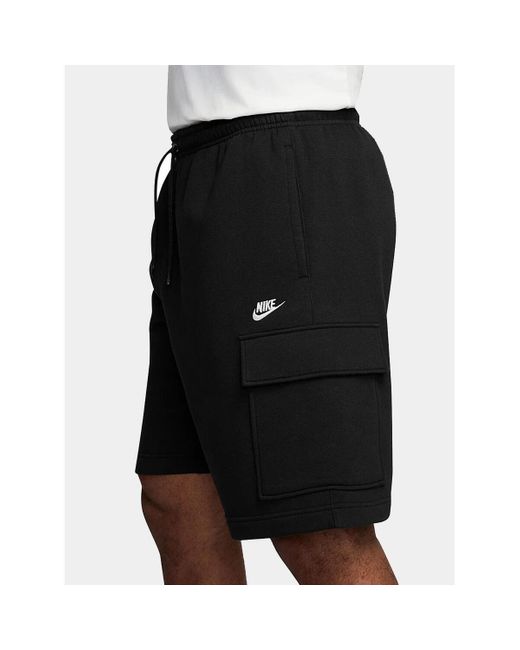 Short M nk club bb cargo short Nike pour homme en coloris Black