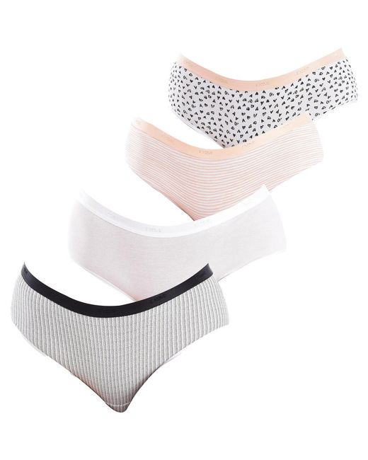 Culottes & slips D4C202-A2Q Dim en coloris White