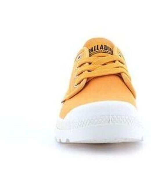 Palladium Nette Schoenen in het Yellow