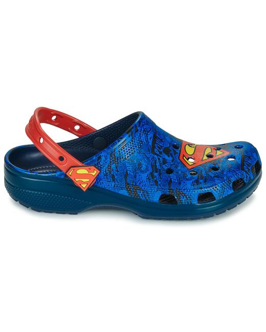 Sabots Superman Classic Clog CROCSTM pour homme en coloris Blue