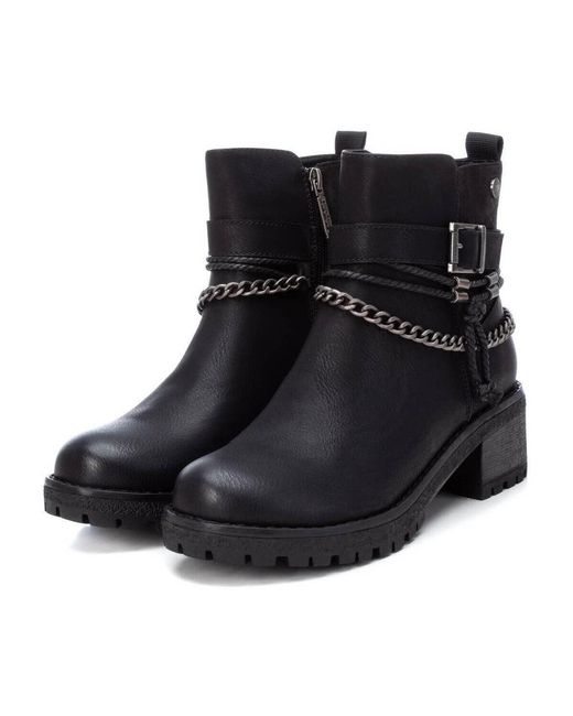 Bottines 170183 Refresh en coloris Black