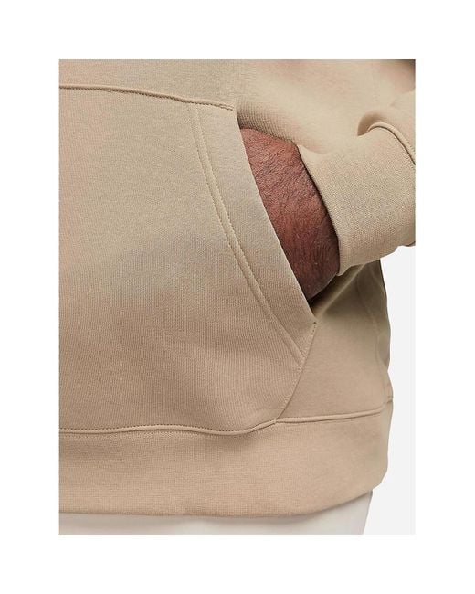 Sweat-shirt M nk club bb po hoodie Nike pour homme en coloris Natural