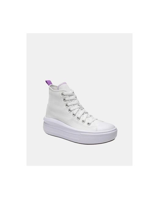 Converse Hoge Sneakers A03667C Chuck Taylor All Star Move in het White