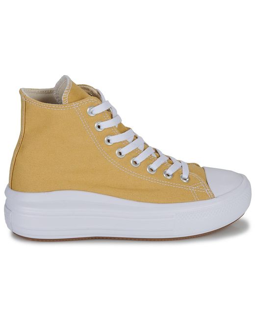 Baskets montantes CHUCK TAYLOR ALL STAR MOVE PLATFORM SEASONAL COLOR Converse en coloris Blue