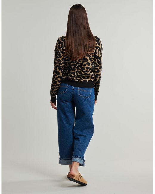 Pull Vmsiljeanimal Vero Moda en coloris Black