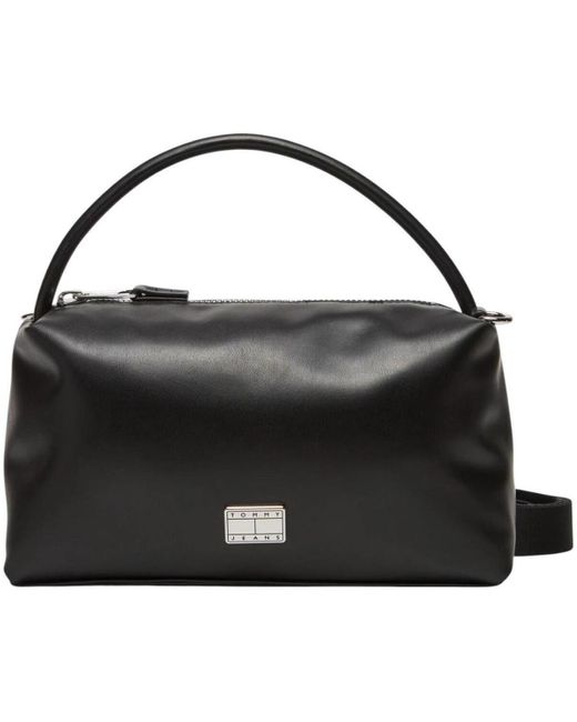 Sac TJW AMERICAN COOL SHOULDER BAG AW0AW17531 Tommy Hilfiger en coloris Black
