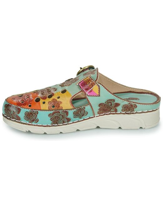 LAURA VITA Green Clogs Dorry