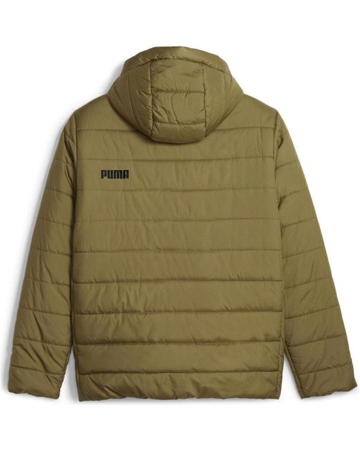 Veste Essentials Padded Jacket PUMA pour homme en coloris Green