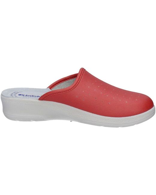Mules Inblu en coloris Red