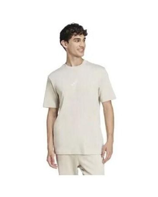 T-shirt TEE SHIRT M SL SJ T - WONALU/WHITE - L Adidas pour homme en coloris Gray