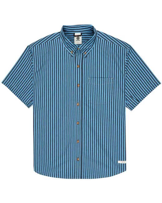 Chemise REGULAR BUTTON DOWN SS Element pour homme en coloris Blue