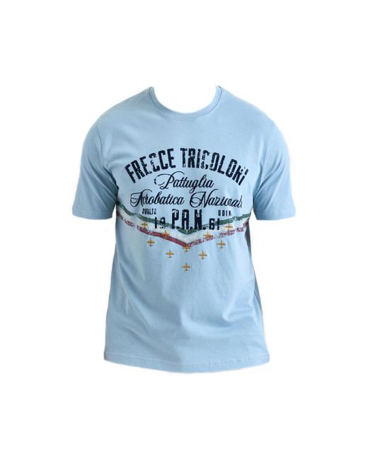 T-shirt TS2216J641 Aeronautica Militare pour homme en coloris Blue