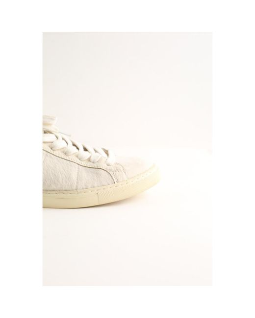 Baskets basses Baskets en cuir écrues IRO en coloris White