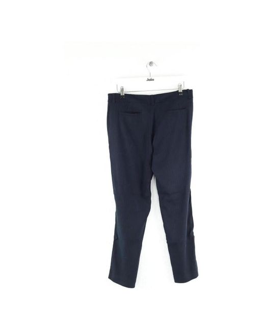 Pantalon Pantalon slim en coton bleu Ba&sh en coloris Blue