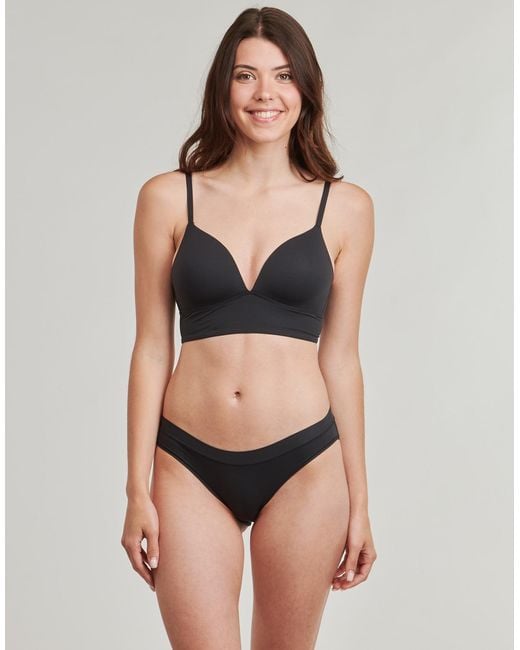 Athena Slips Seconde Peau Slip in het Black