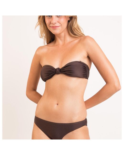 Maillots de bain 2024 Shimmer Coffee UPF 50+ Rio De Sol en coloris Brown