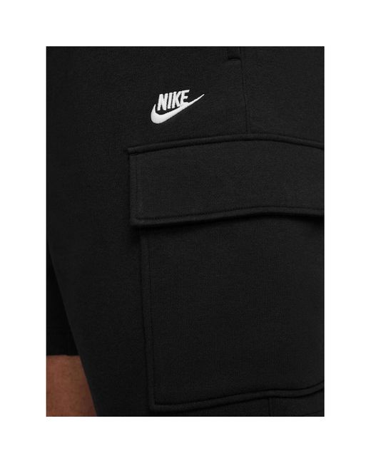 Short M nk club bb cargo short Nike pour homme en coloris Black