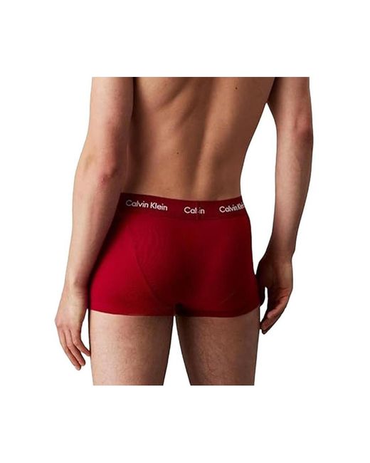 Boxers 000NB3056A Calvin Klein pour homme en coloris Red