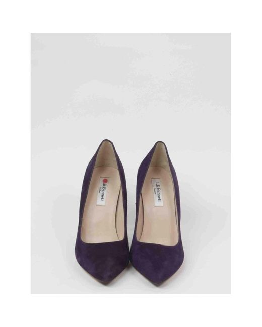 Chaussures escarpins Talons en daim L.K.Bennett en coloris Blue