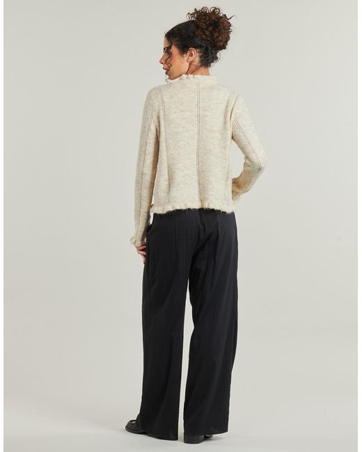 Pull PCJASMIJN Pieces en coloris Natural