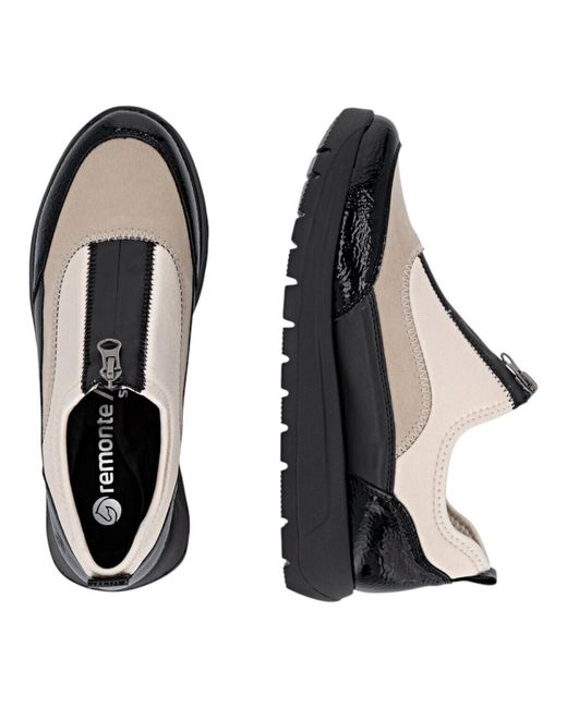 Derbies Baskets D2V01 Remonte en coloris Black