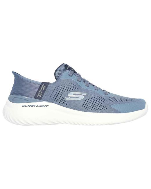 Baskets 232459 SLIP-INS BOUNDER 2.0 - EMERGED Skechers pour homme en coloris Blue