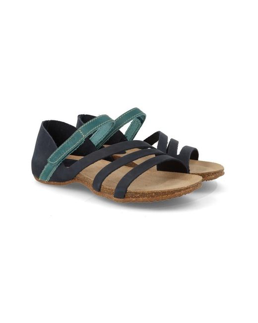 Sandales Interbios en coloris Blue