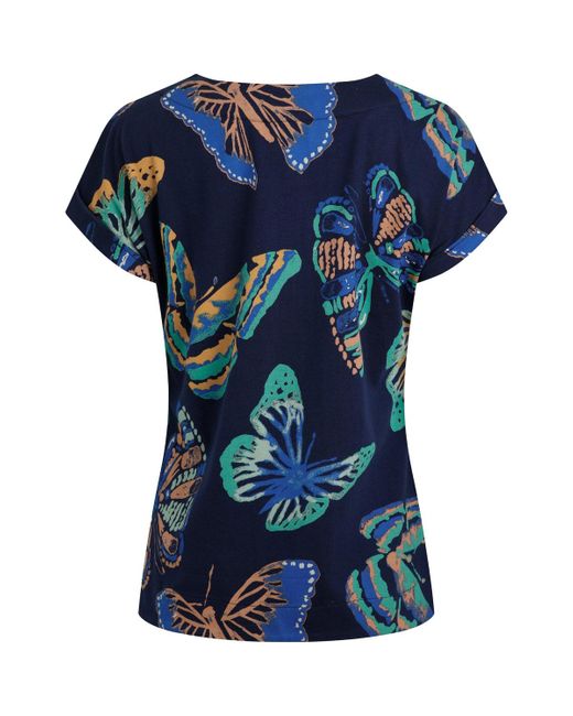T-shirt Paw Paw Weird Fish en coloris Blue