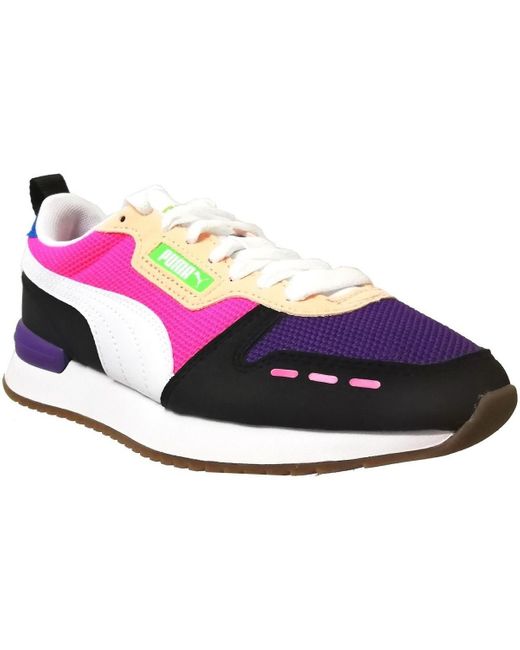 PUMA Lage Sneakers R78 Prism in het Paars - Lyst