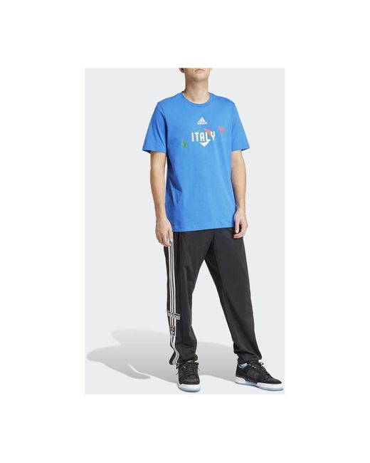 T-shirt Adidas pour homme en coloris Blue