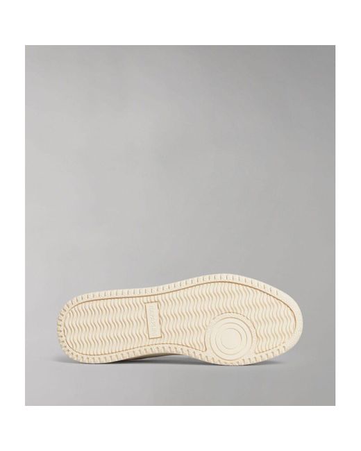 Baskets NP0A4HVN002 COURTIS-BRIGHT WHITE Napapijri pour homme