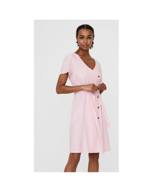 robe rose vero moda