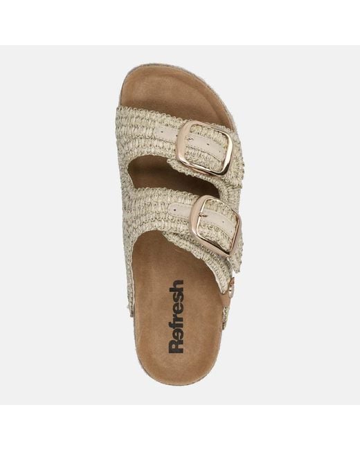 Mules CIABATTE Refresh en coloris Brown