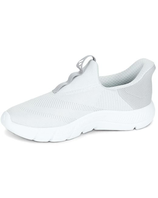 Adidas Instappers Cloudfoam Flex in het White