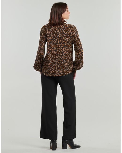 Blouses Vimosas Vila en coloris Brown