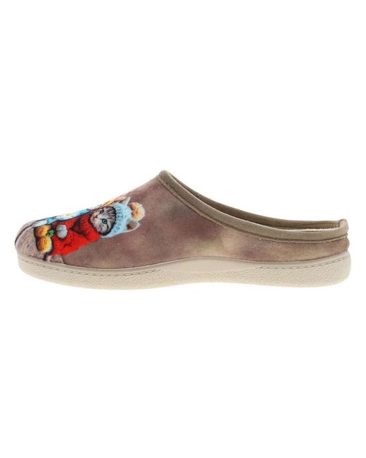 Chaussons 480CHAH25 La Maison De L'espadrille en coloris Brown