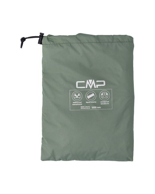 Coupes vent MAN JACKET RAIN FIX HOOD CMP pour homme en coloris Green