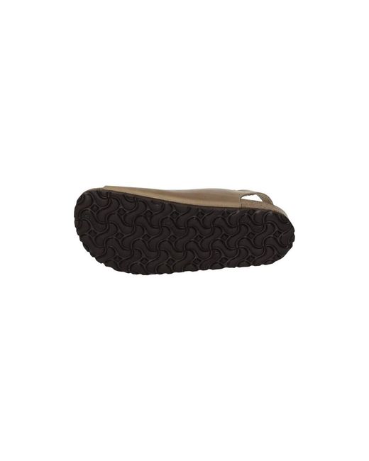 Sandales plates Interbios en coloris Brown
