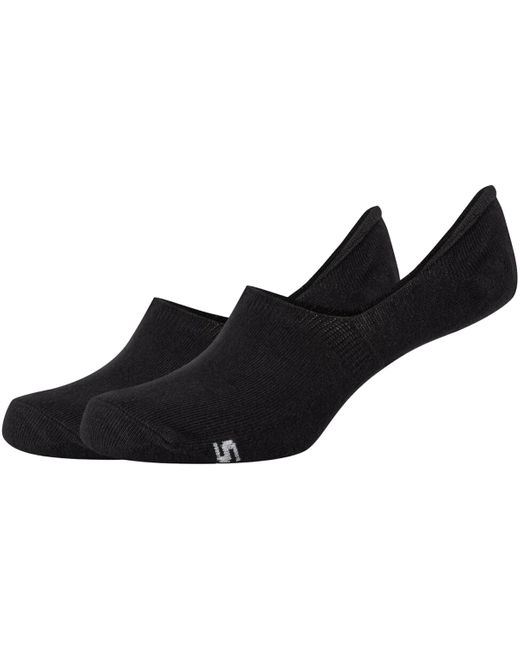Chaussettes de sports 2PPK Basic Footies Socks Skechers pour homme en coloris Black