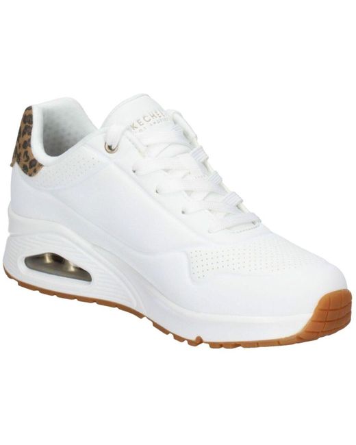 Baskets basses Skechers en coloris White