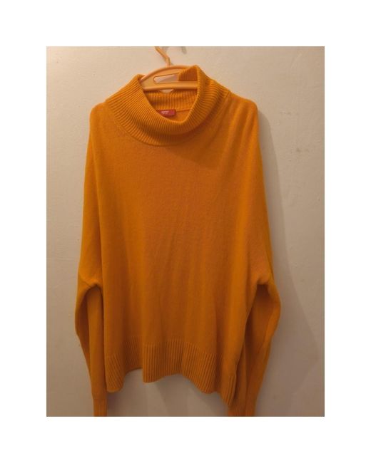 Pull Pull Moutarde Esprit en coloris Brown