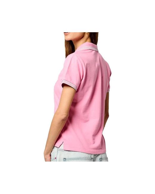 Polo VULEH25W91-PIN Kaporal en coloris Pink