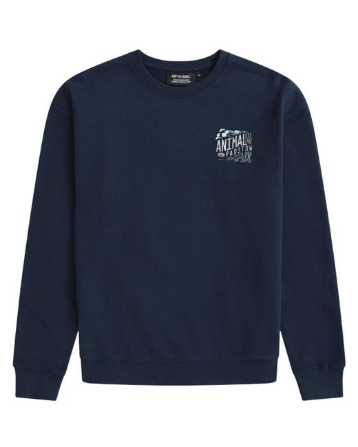 Sweat-shirt MW4532 Animal pour homme en coloris Blue