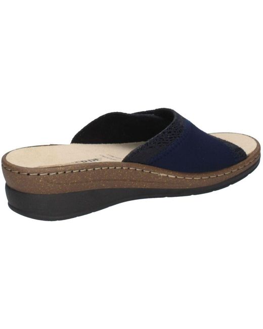 Mules Valleverde en coloris Black