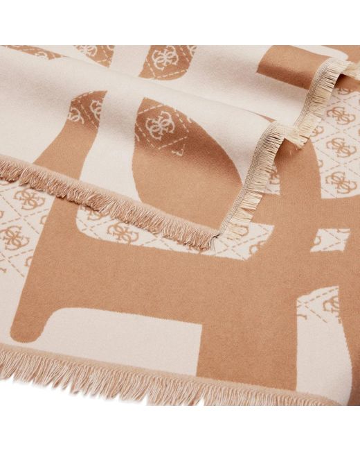 Echarpe AW5418POL03 Guess en coloris Natural