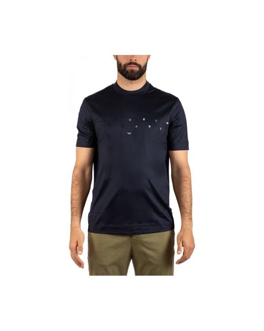 T-shirt T-SHIRT HOMME Emporio Armani pour homme en coloris Blue