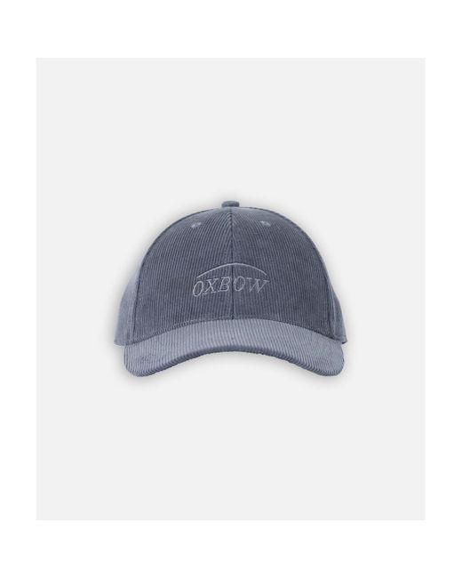 Casquette Casquette velours, logo brodé EVAZI Oxbow pour homme en coloris Blue