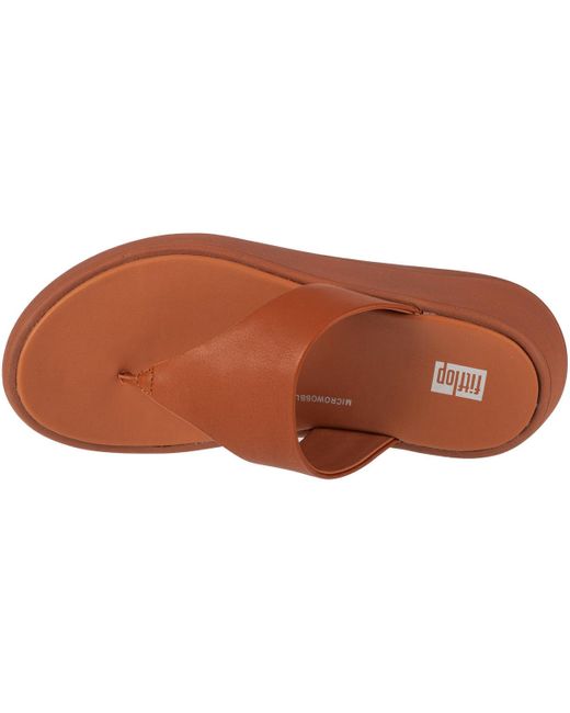 Tongs F-Mode Fitflop en coloris Brown